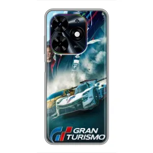 Чехол Gran Turismo / Гран Туризмо на Техно Спарк ГО (2024) (Гонки)
