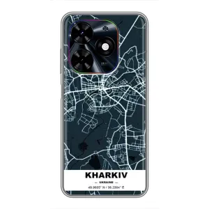 Чехлы силиконовые (Город Харьков) на Техно Спарк ГО (2024) (Харьков)