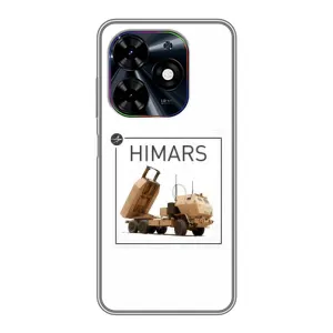 Чехлы на военную тематику для Tecno Spark Go 2024 (BG6) (HIMARS)