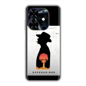 Чехол Оппенгеймер / Oppenheimer на Tecno Spark Go 2024 (BG6) (Изобретатель)