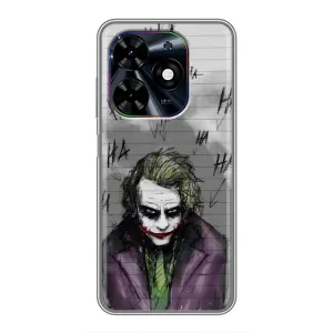 Чехлы с картинкой Джокера на Tecno Spark Go 2024 (BG6) (Joker клоун)