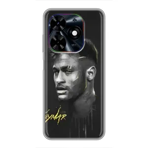 Силиконовый Чехол Tecno Spark Go 2024 (BG6) (Junior Neymar)