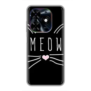 Бампер с изображением Котиков для Техно Спарк ГО (2024) (КОТИК MEOW)