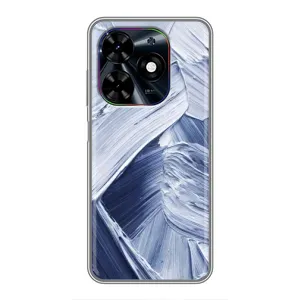 Чехлы со смыслом для Tecno Spark Go 2024 (BG6) (Краски мазки)
