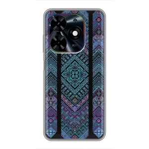 Силиконовый Чехол на Tecno Spark Go 2024 (BG6) (Крутой орнамент)