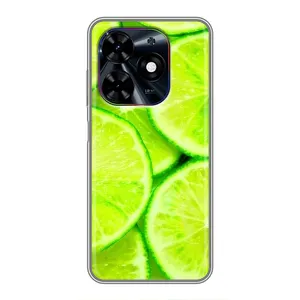 Чехол с изображением вкусной еды для Tecno Spark Go 2024 (BG6) (Лайм)