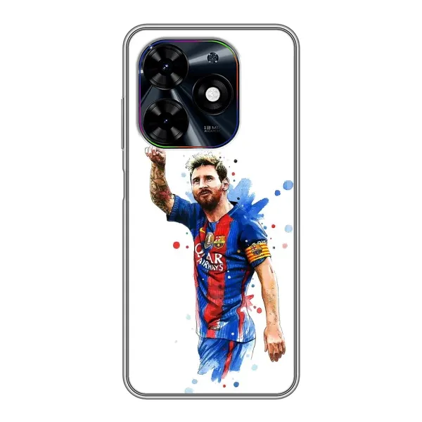 Чехол с рисунком «Leo Messi» для TECNO Spark Go 2024 (BG6) Чехол с рисунком «Leo Messi» для TECNO Spark Go 2024 (BG6)