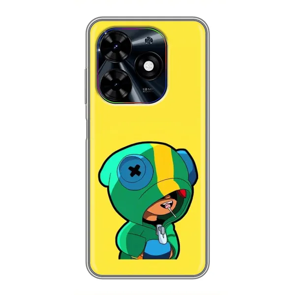 Чехол с рисунком «Леон (LEON)» для TECNO Spark Go 2024 (BG6)