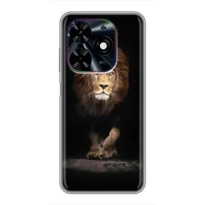 Чехол с картинкой на Tecno Spark Go 2024 (BG6) (Красивый Лев)