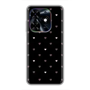 Чехлы с тематикой "Маленькие Сердечки" на Tecno Spark Go 2024 (BG6) (Маленькие сердечки)