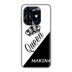 Чехлы для Tecno Spark Go 2024 (BG6) - Женские имена (MARINA)