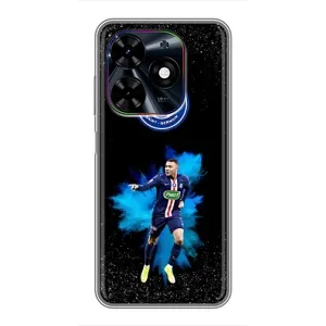 Чехол (TPU) с Футболистом на Tecno Spark Go 2024 (BG6) (Мбаппе ПСЖ)