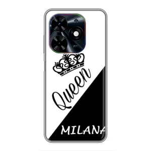 Чехлы для Tecno Spark Go 2024 (BG6) - Женские имена (MILANA)