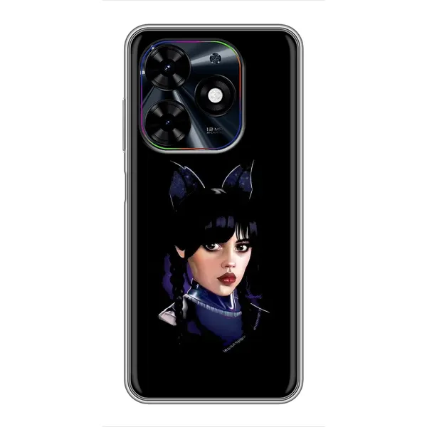 Чехол с рисунком «Милая Уэнсдей» для TECNO Spark Go 2024 (BG6) Чехол с рисунком «Милая Уэнсдей» для TECNO Spark Go 2024 (BG6)