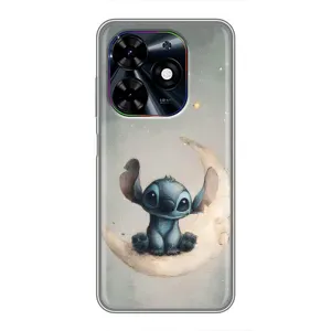 Чехол с рисунком Стич для TECNO Spark Go 2024 (BG6) (Милый Стич)