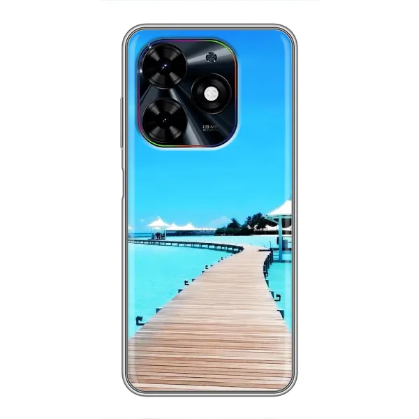 Чехол с рисунком «Набережная» для TECNO Spark Go 2024 (BG6) Чехол с рисунком «Набережная» для TECNO Spark Go 2024 (BG6)