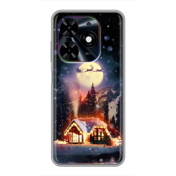 Чехол с рисунком «Настроение зимнее» для TECNO Spark Go 2024 (BG6) Чехол с рисунком «Настроение зимнее» для TECNO Spark Go 2024 (BG6)
