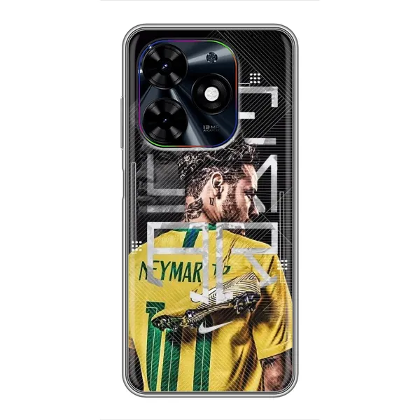 Чехол с рисунком «Neymar 10» для TECNO Spark Go 2024 (BG6) Чехол с рисунком «Neymar 10» для TECNO Spark Go 2024 (BG6)