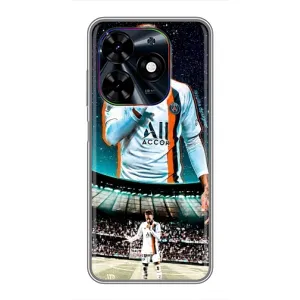 Силиконовый Чехол Tecno Spark Go 2024 (BG6) (Неймар ПСЖ)