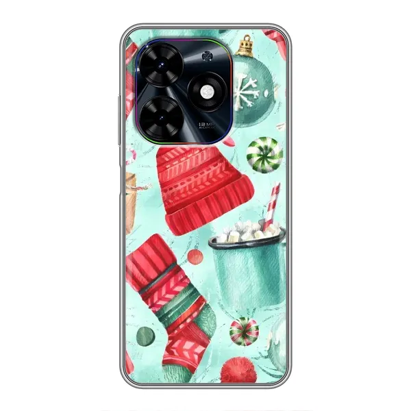 Чехол с рисунком «Одежда» для TECNO Spark Go 2024 (BG6) Чехол с рисунком «Одежда» для TECNO Spark Go 2024 (BG6)