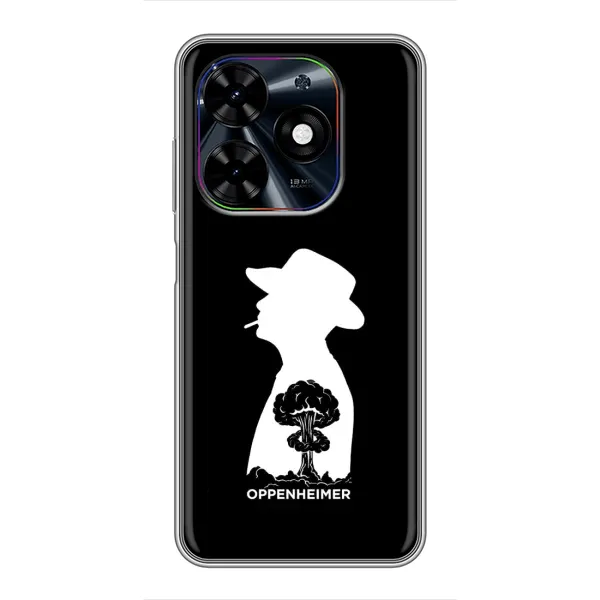 Чехол с рисунком «Oppenheimer» для TECNO Spark Go 2024 (BG6)