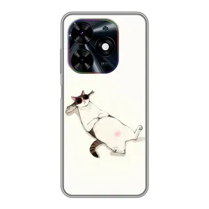 Чехол на тематику: Коты для TECNO Spark Go 2024 (BG6) (Отдых)