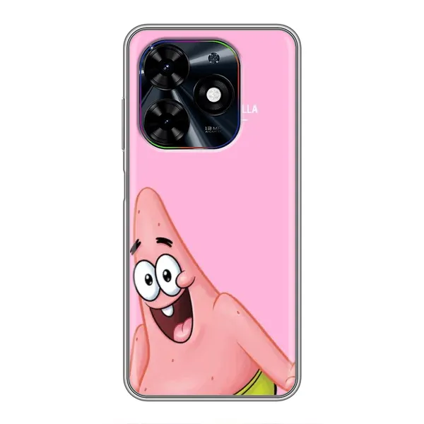 Чехол с рисунком «Патрик» для TECNO Spark Go 2024 (BG6) Чехол с рисунком «Патрик» для TECNO Spark Go 2024 (BG6)
