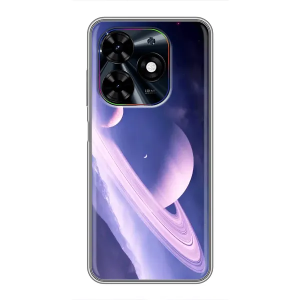 Чехол с рисунком «Планета в космосе» для TECNO Spark Go 2024 (BG6) Чехол с рисунком «Планета в космосе» для TECNO Spark Go 2024 (BG6)