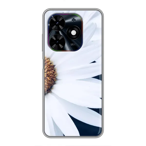 Чехол с рисунком «Пол ромашки» для TECNO Spark Go 2024 (BG6) Чехол с рисунком «Пол ромашки» для TECNO Spark Go 2024 (BG6)