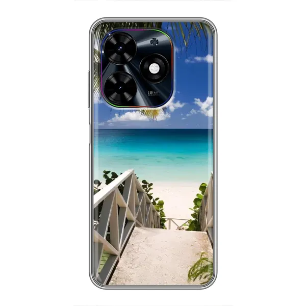 Чехол с рисунком «Рай» для TECNO Spark Go 2024 (BG6) Чехол с рисунком «Рай» для TECNO Spark Go 2024 (BG6)