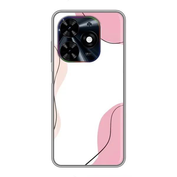 Чехол с рисунком «Розовый фон» для TECNO Spark Go 2024 (BG6) Чехол с рисунком «Розовый фон» для TECNO Spark Go 2024 (BG6)