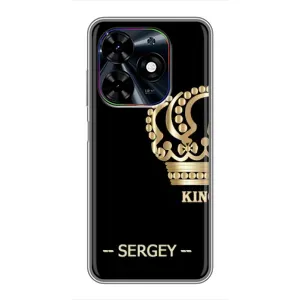 Чехлы с мужскими именами для Tecno Spark Go 2024 (BG6) (SERGEY)