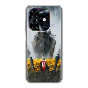 Чехлы для Tecno Spark Go 2024 (BG6) (Home - Украина) (Смелость)