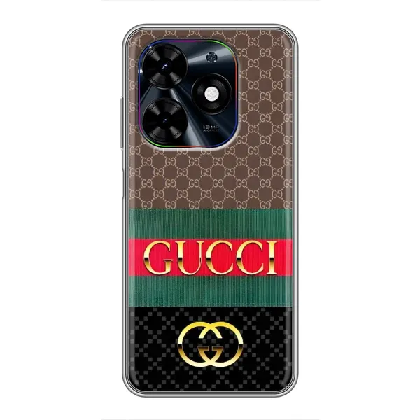 Чехол с рисунком «Стиль GUCCI» для TECNO Spark Go 2024 (BG6) Чехол с рисунком «Стиль GUCCI» для TECNO Spark Go 2024 (BG6)