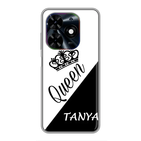 Чехол с рисунком «TANYA» для TECNO Spark Go 2024 (BG6) Чехол с рисунком «TANYA» для TECNO Spark Go 2024 (BG6)
