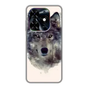 Чехол с Волком на Tecno Spark Go 2024 (BG6) (Волк)