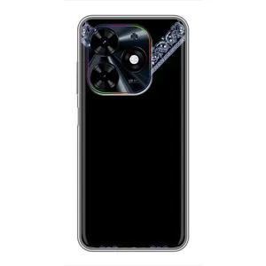Силиконовый Чехол на Tecno Spark Go 2024 (BG6) (Воротник вышиванки)