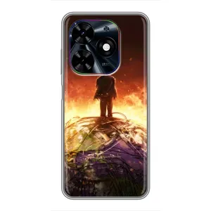 Чехол Оппенгеймер / Oppenheimer на Tecno Spark Go 2024 (BG6) (Ядерщик)