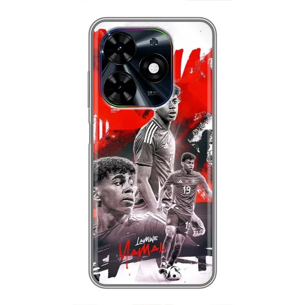 Чехол с рисунком «Ямаль 19» для TECNO Spark Go 2024 (BG6)