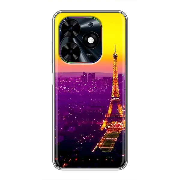 Чохол з малюнком «Яскрава башня» для TECNO Spark Go 2024 (BG6)