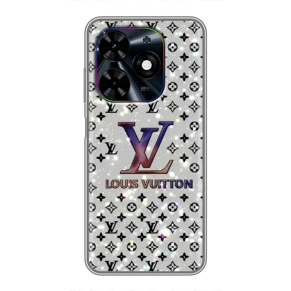 Чехол с рисунком «Яркий LV» для TECNO Spark Go 2024 (BG6)