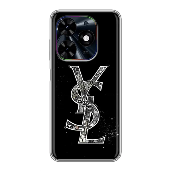 Чехол с рисунком «YSL» для TECNO Spark Go 2024 (BG6) Чехол с рисунком «YSL» для TECNO Spark Go 2024 (BG6)