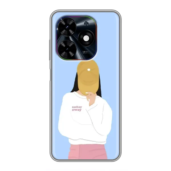 Чехол с рисунком «Желтая кепка» для TECNO Spark Go 2024 (BG6) Чехол с рисунком «Желтая кепка» для TECNO Spark Go 2024 (BG6)