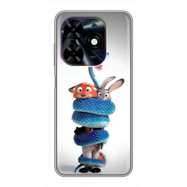Чехол с рисунком «Змея Зоо» для TECNO Spark Go 2024 (BG6) Чехол с рисунком «Змея Зоо» для TECNO Spark Go 2024 (BG6)