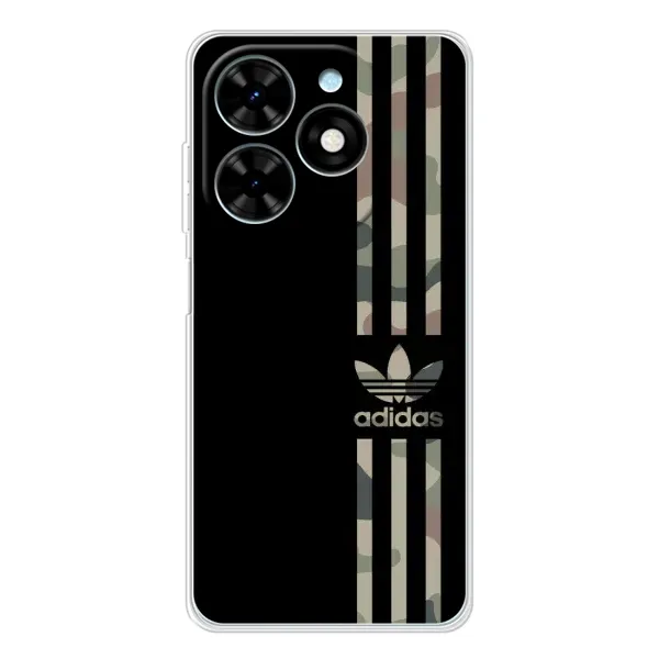 Чехол с рисунком «Adidas» для TECNO Spark Go 2025 Чехол с рисунком «Adidas» для TECNO Spark Go 2025