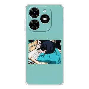 Чехол с персонажами АНИМЕ на Tecno Spark Go 2025 (Аканэ Тэндо)