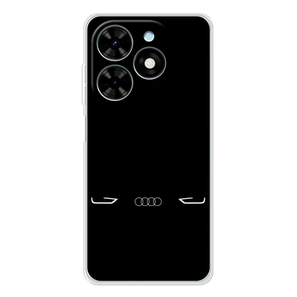 Чехол с рисунком «Силует Audi» для TECNO Spark Go 2025 Чехол с рисунком «Силует Audi» для TECNO Spark Go 2025