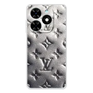 Текстурный Чехол Louis Vuitton для Спарк Го 2025 (Бежевый ЛВ)