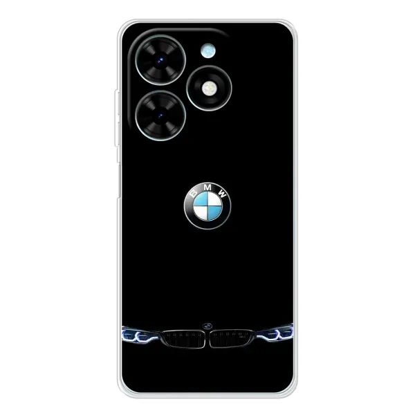 Чехол с рисунком «Черный BMW» для TECNO Spark Go 2025 Чехол с рисунком «Черный BMW» для TECNO Spark Go 2025