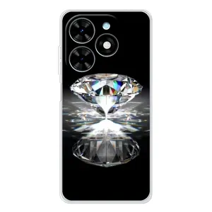 Чехол (Дорого -богато) на Tecno Spark Go 2025 (Бриллиант)